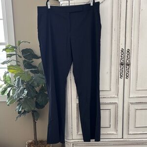 Long Tall Sally Pants Wide Leg Womens Size 18 Dark Navy Blue